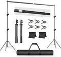 EMART 10x7.9FT Backdrop Stand, Photo Video Studio Adjustable&Lockable Heavy by EMART