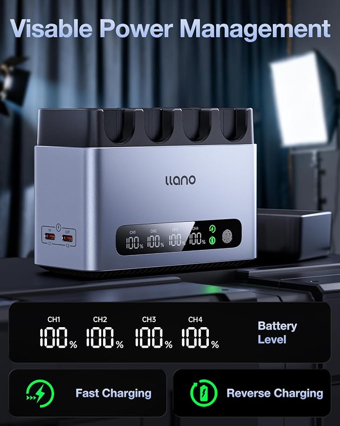llano NP-FZ100 Battery Charger - Image 6