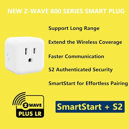 Minoston Smart Plug, Mini Plug-in Z-Wave 800 Series Socket - Image 7
