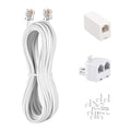 Phone Cord 50FT, Landline Telephone Cable by KINXIYU