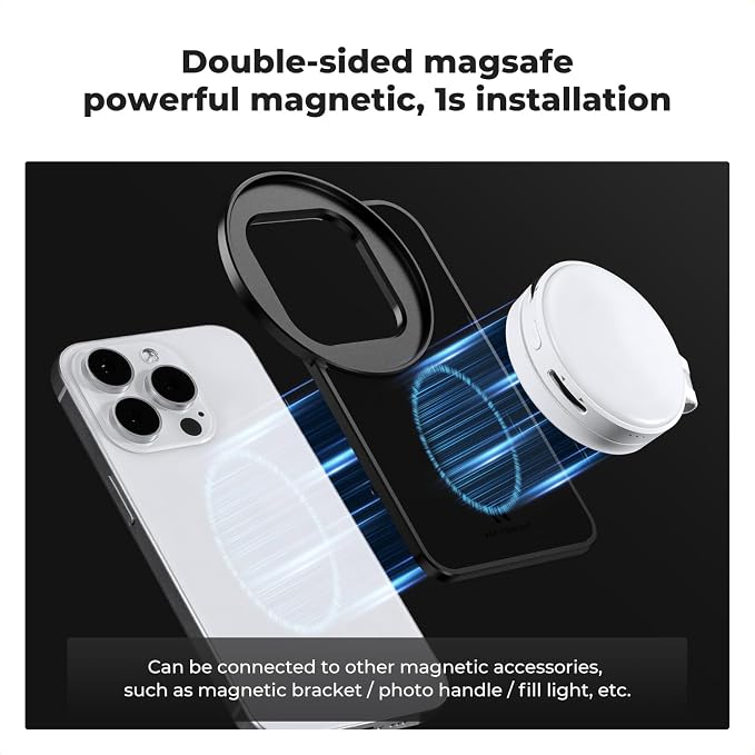K&F CONCEPT 6.1 inch Magnetic Lens Filter Mount Adapter Compatible - Image 4