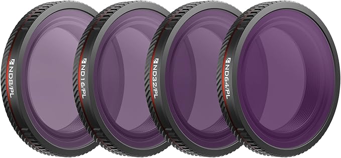 Freewell Bright Day Filter Kit for DJI Osmo Nano – ND8/PL, ND32/PL & ND64/PL by Freewell