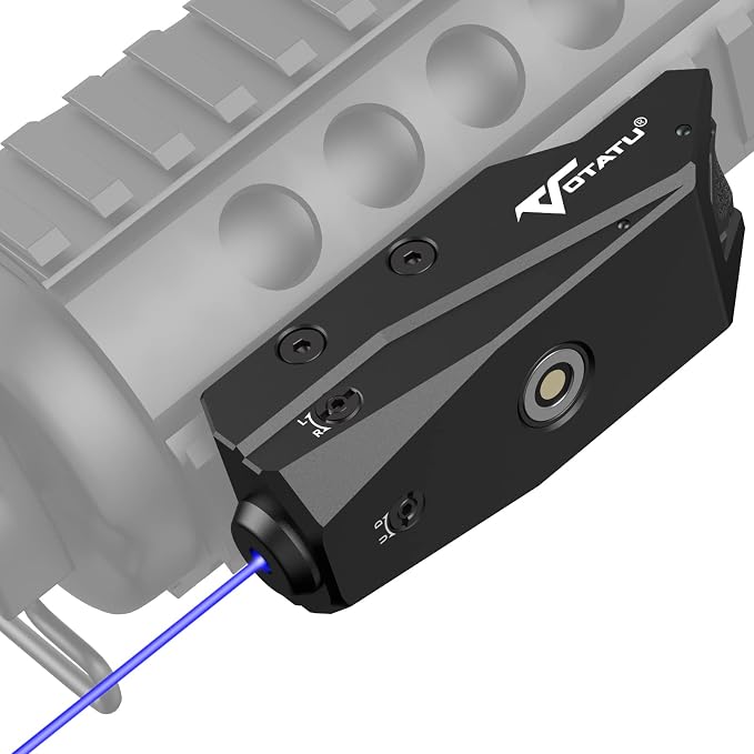 Votatu P4L-B Blue Laser Sight for Picatinny, Tactical Rifle Laser Beam by Votatu