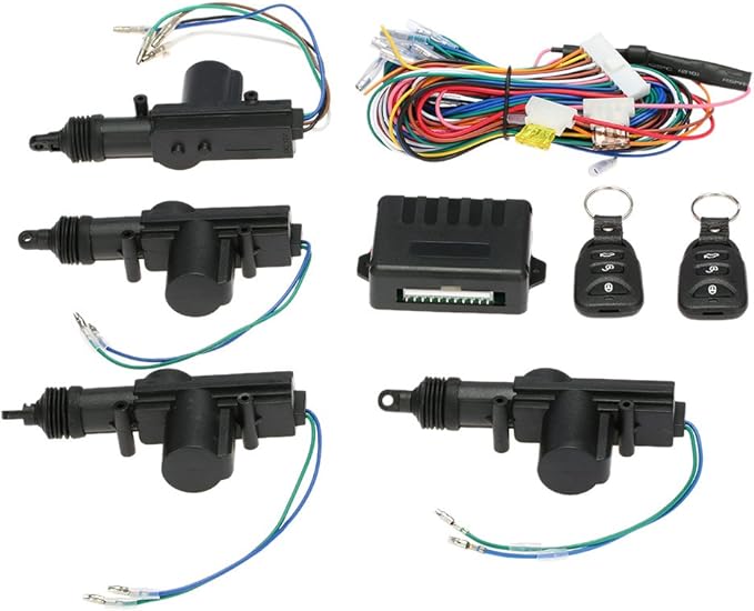 Geevorks Universal Car Keyless Entry System Kit, Central Locking System Car by GeevorksTools