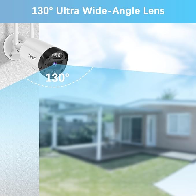 【All-in-One Security System】 Outdoor Wireless Security Camera System, Home - Image 4