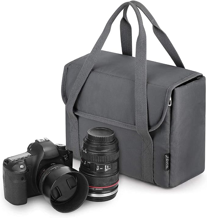 S-ZONE Waterproof Shockproof Foldable Camera Insert Bag Lens Cases Canon Nikon - Image 5