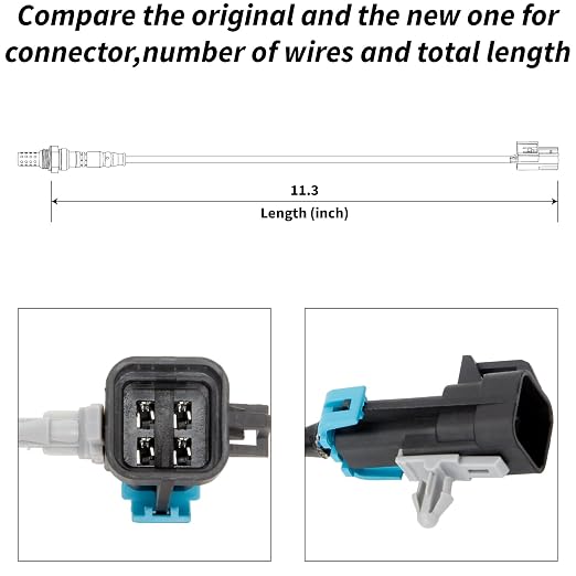 Oxygen Sensor Upstream Downstream Compatible - Image 3