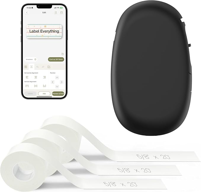 SUPVAN E10 Bluetooth Label Maker Machine by SUPVAN