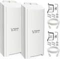 Vonets 1800Mbps Point-to-Point Wireless Bridge, 2KM Range, 5.8G WiFi Extender by VONETS