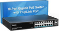 16 Port Gigabit PoE Switch by Vimin