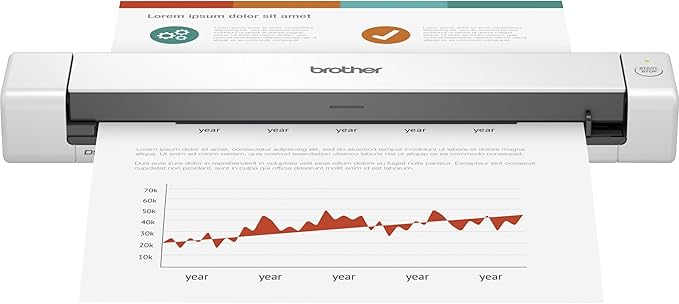 Brother DS-640 Compact Mobile Document Scanner by Brother