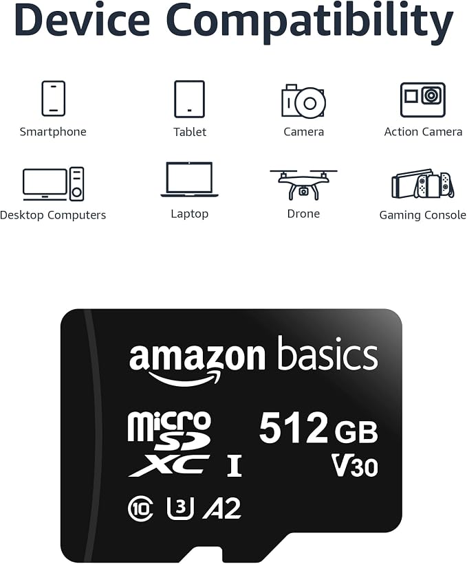 Amazon Basics microSDXC Memory Card - Image 3