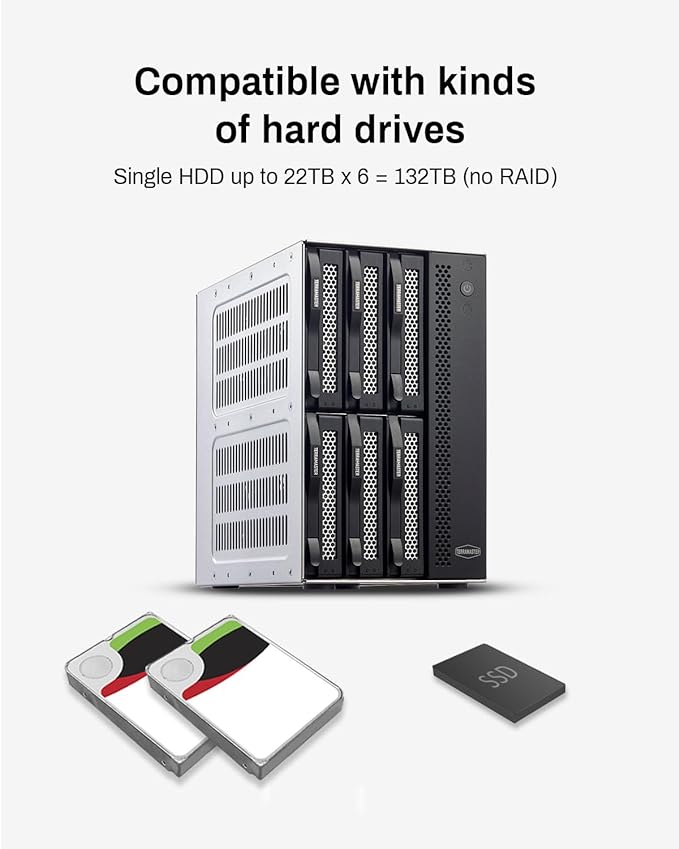 TERRAMASTER D6-320 External Hard Drive Enclosure - Image 4