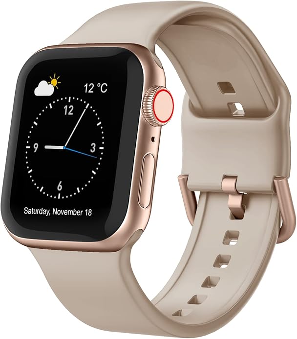 Sport Band Compatible with Apple Watch Bands 49mm 46mm 45mm 44mm 42mm 41mm 40mm by Recoppa
