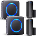Door Chime, Satisure Wireless Door Sensor Chime When Door Opens, Door Alarms by Satisure