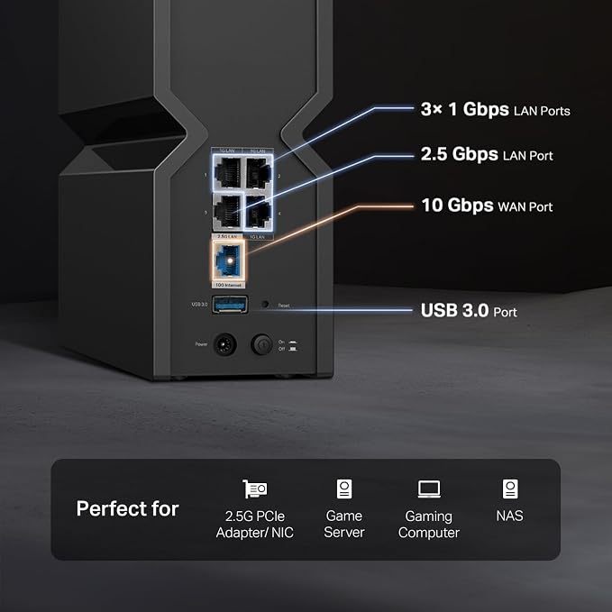 TP-Link Tri-Band BE15000 WiFi 7 Router Archer BE700 | 8-Stream 15Gbps | - Image 5