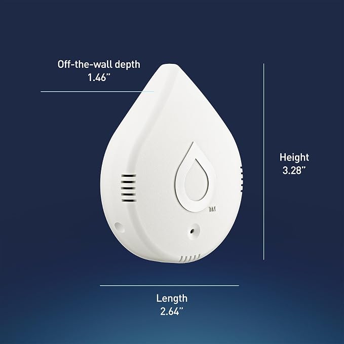 Moen Flo Smart Water Leak Detector, Drip or Flood Sensor Alarm - Image 6