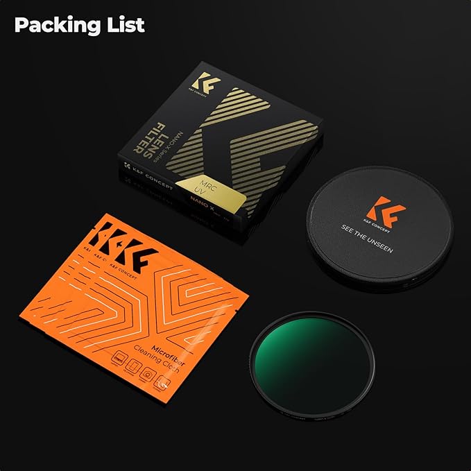 K&F CONCEPT 46mm MC UV Protection Filter - Image 7
