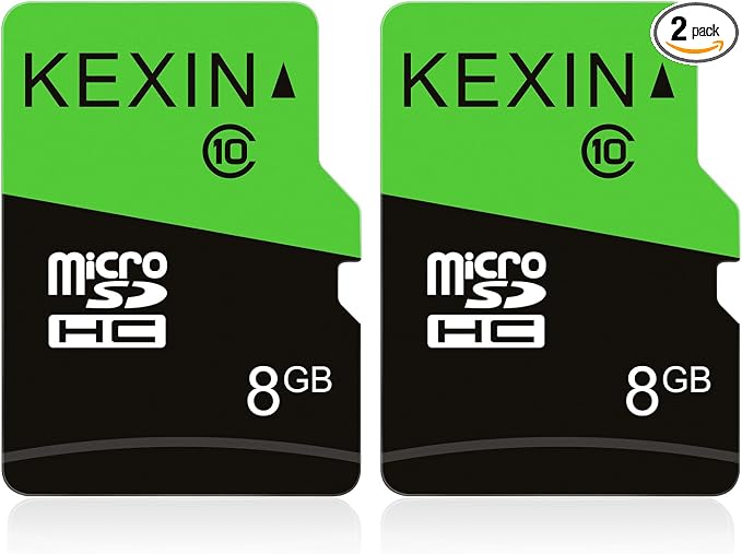 KEXIN 8GB Micro SD Card 2 Pack by Home