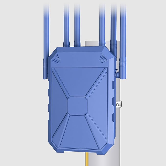 AX3000 WiFi Extender Signal Booster Outdoor WiFi 6 Extender, Long Range Outdoor by INEAUTO