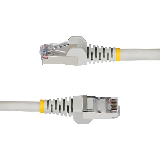 StarTech.com 10ft Gray CAT6a Ethernet Cable, Snagless RJ45, 100W PoE++ - Image 3