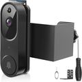Anti-Theft Doorbell Mount No Drill Compatible by Honeast