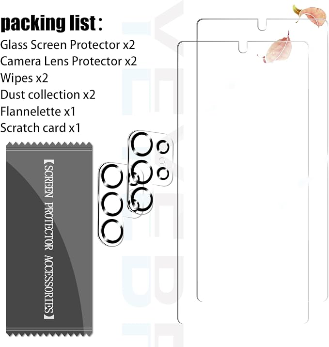 Screen Protector for Samsung Galaxy S25 Ultra, Tempered Glass for Galaxy S25 - Image 7