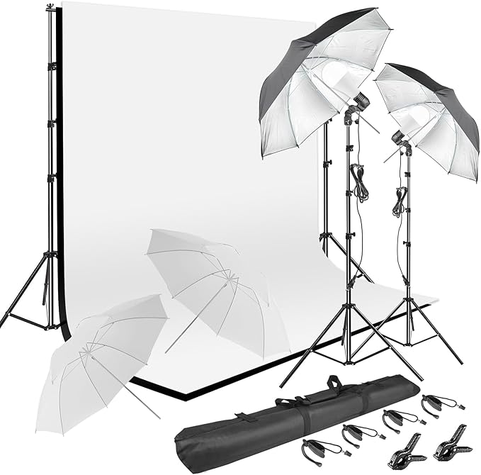 HYJ-INC Photography Umbrella Lighting Kit by HYJ-INC
