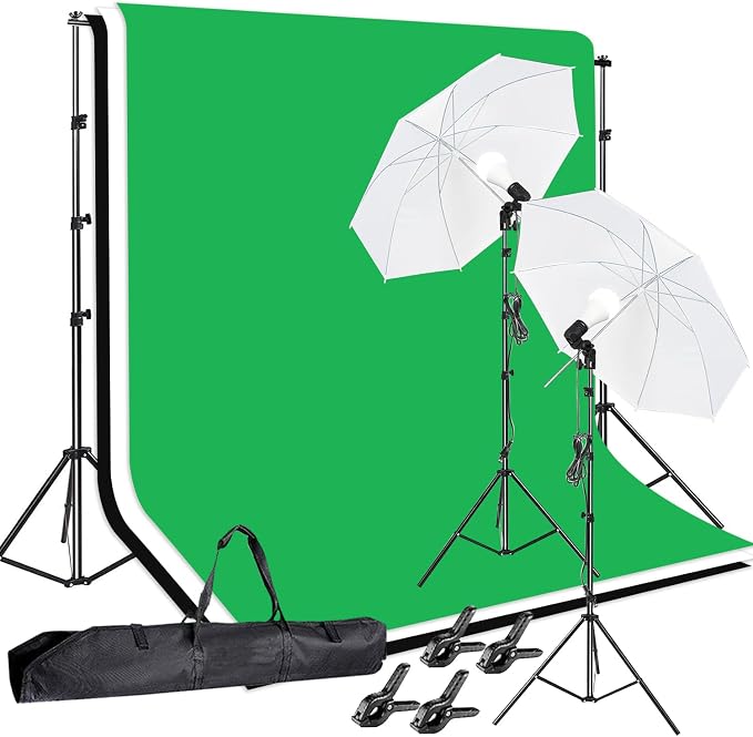 Photo Video Studio 10 x 8.5ft Stand by HYJ-INC