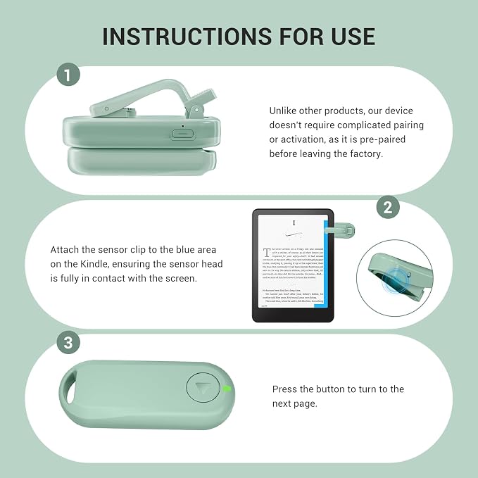 CoBak Remote Page Turner – Page Turning & Camera Remote Shutter - Image 8