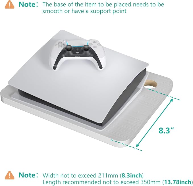 WALI Floating TV Shelf, 1 Tier Projector Shelf - Image 8