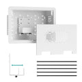 9" in-Wall Media Box, Recessed Outlet Wall Box, Structured Media Enclosure by Pegzone