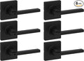 Kwikset Casey Hallway Passage and Bed/Bath Privacy Door Handle 6 Pack, 3 by Kwikset