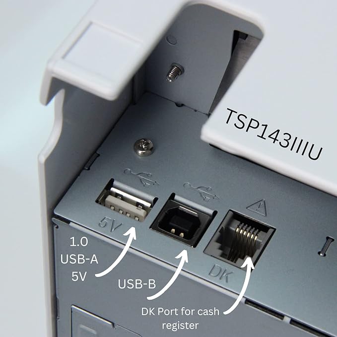 Star Micronics TSP143IIIU USB Thermal Receipt Printer - Image 3