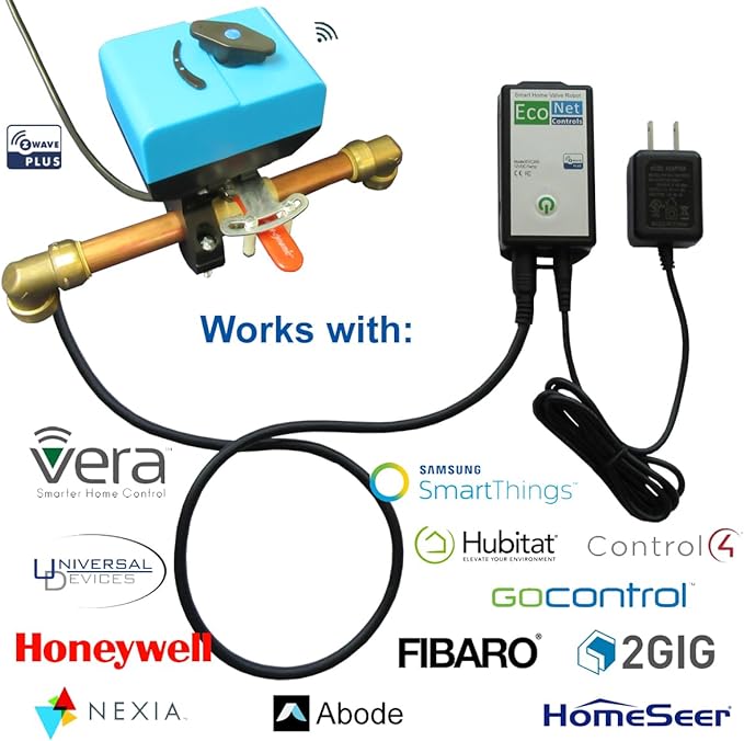 EVC200-HCSML The Bulldog Valve Robot, Z-Wave Water Valve, Smart Home Controller - Image 4