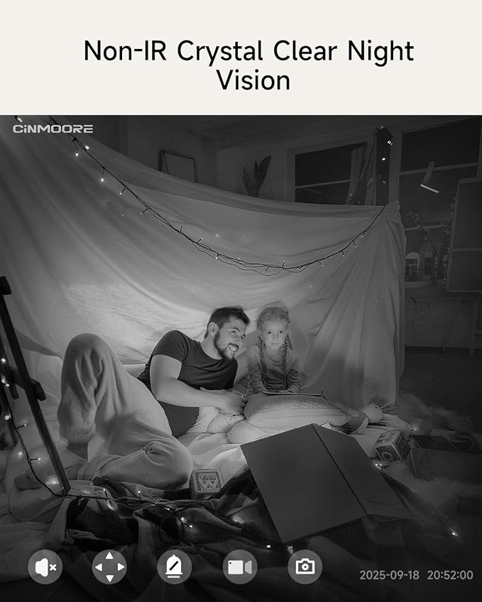 Smart 3K Indoor Dome Security Camera - Image 7