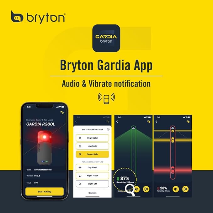 Bryton GARDIA R300L Cycling/Bike Radar - Image 5