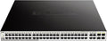 D-Link 52-Port Gigabit Smart Managed PoE+ Switch | 48 PoE+ Ports + 4 Combo SFP by D-Link