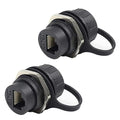 PENGLIN 2PCS Industrial IP67 Waterproof Shielded RJ45 Coupler, CAT6A Ethernet by PENGLIN