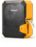 Makeid P31S Portable Industrial Label Printer, Mobile/PC Software. Comes by MakeID