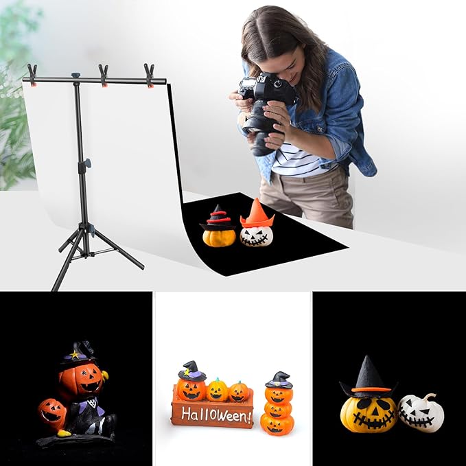 Product Photography Photo Backdrops Stand Kit, Photo Background, 26.8x50in - Image 2