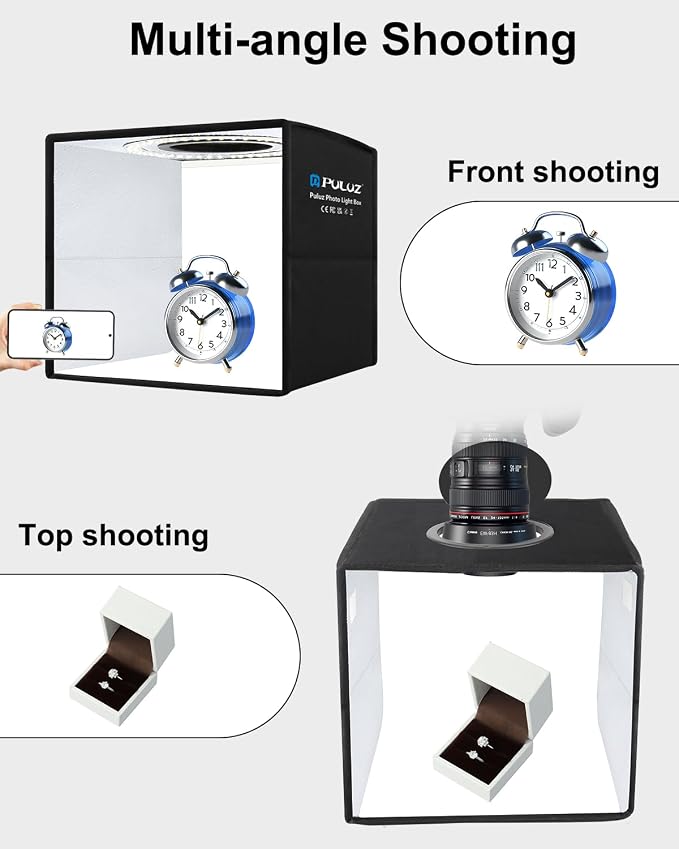 10"x10" Mini Photo Light Box, PULUZ Portable Lightbox - Image 5