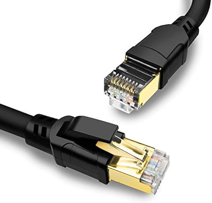 Yauhody CAT8 Ethernet Cable 65FT, High Speed 40Gbps 2000MHz SFTP Internet by Yauhody