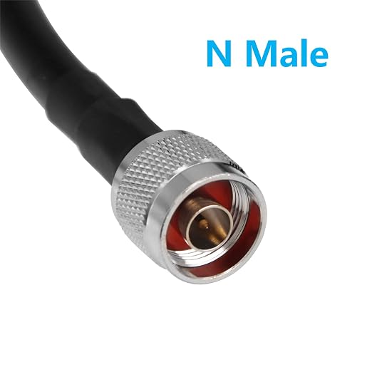 100ft N Male to SMA Male Cable, SMA to N Cable 50 ohm Ultra Low Loss KMR240 - Image 3