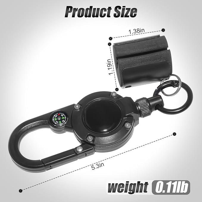 Fishing Rod Clip, Wearable Fishing Rod Holder, Portable Fishing Rod Accessory - Image 5