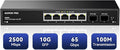 7 Port 2.5Gb Unmanaged Ethernet Switch by AUMOXPRO