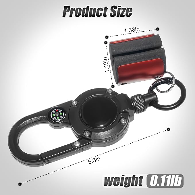 Fishing Rod Clip, Wearable Fishing Rod Holder, Portable Fishing Rod Accessory - Image 5