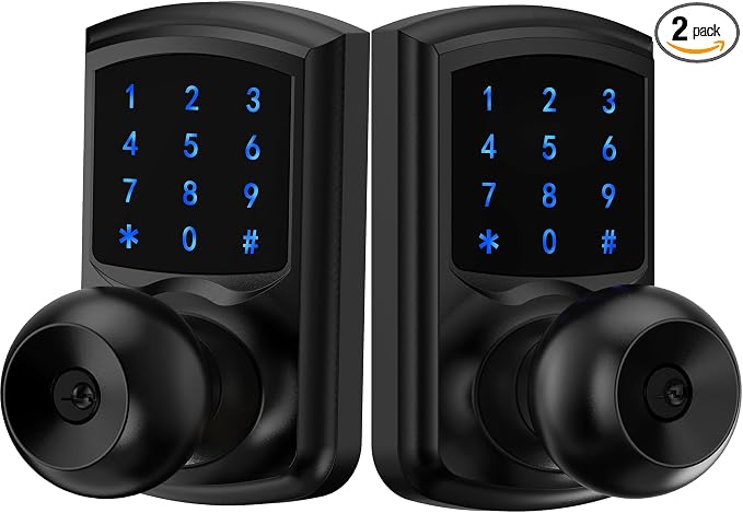 Hidalife Keyless Entry Door Lock, Keypad Door Knob by HIDALIFE