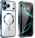 Magnetic Glossy Case for iPhone 17 Pro, iPhone 17Pro Phone Case Slim Clear by Unknown