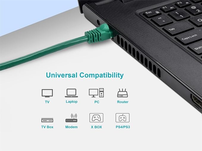 Monoprice 5FT 24AWG Cat5e 350MHz UTP Ethernet Bare Copper Network Cable - Image 6